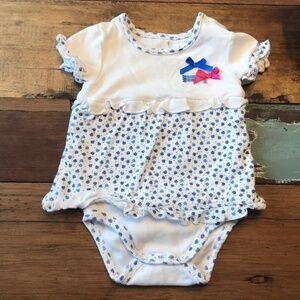 Trois moutons Short sleeve Onesie Baby Size 6m